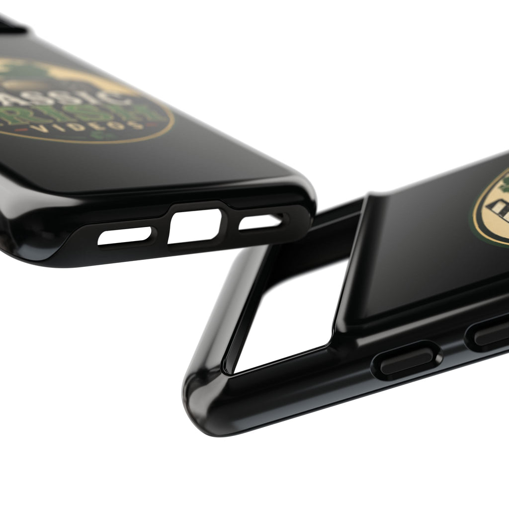 Classic Irish Videos Phone Case – Vintage Film Reel Irish Logo Protective Cover