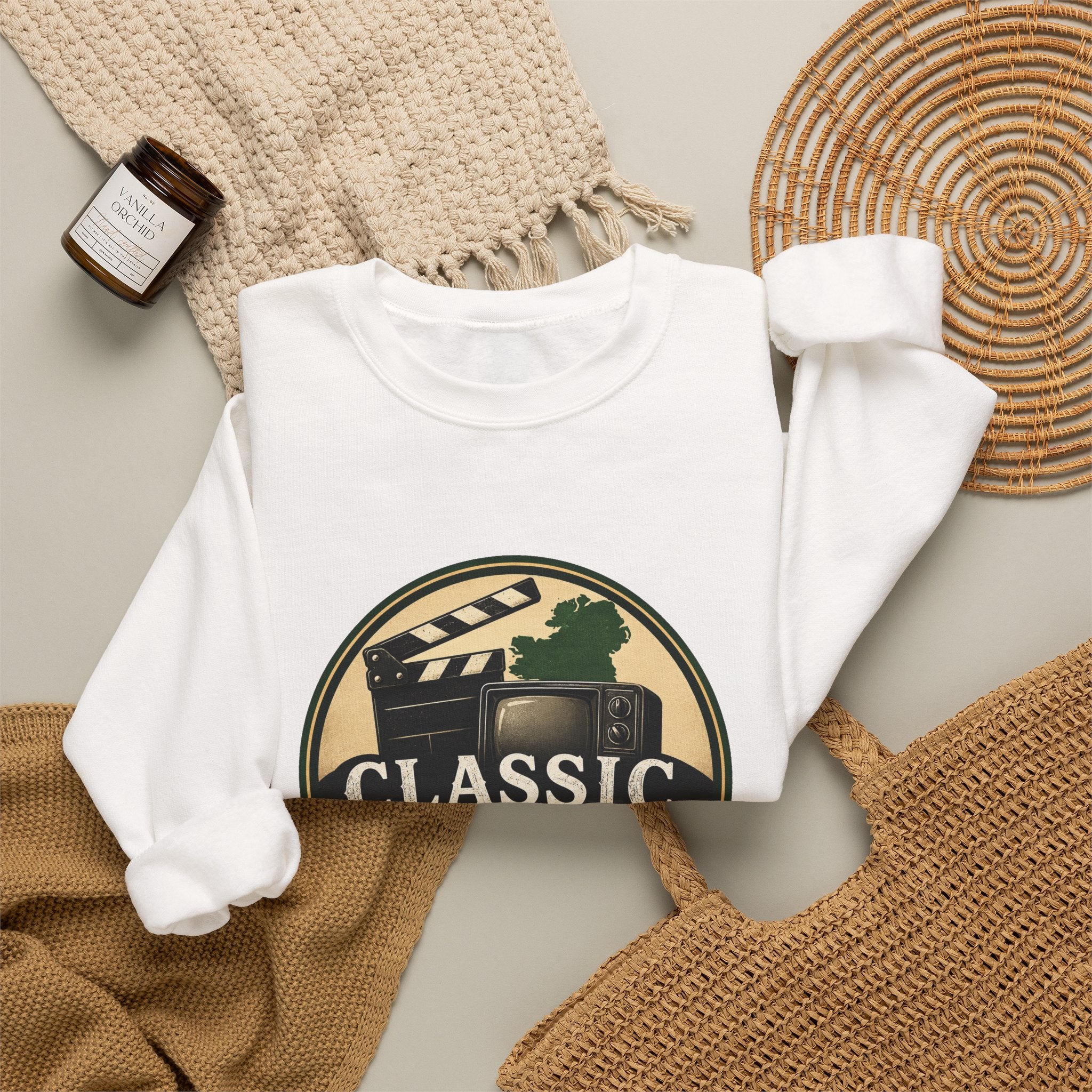 Classic Irish Videos Crewneck Sweatshirt