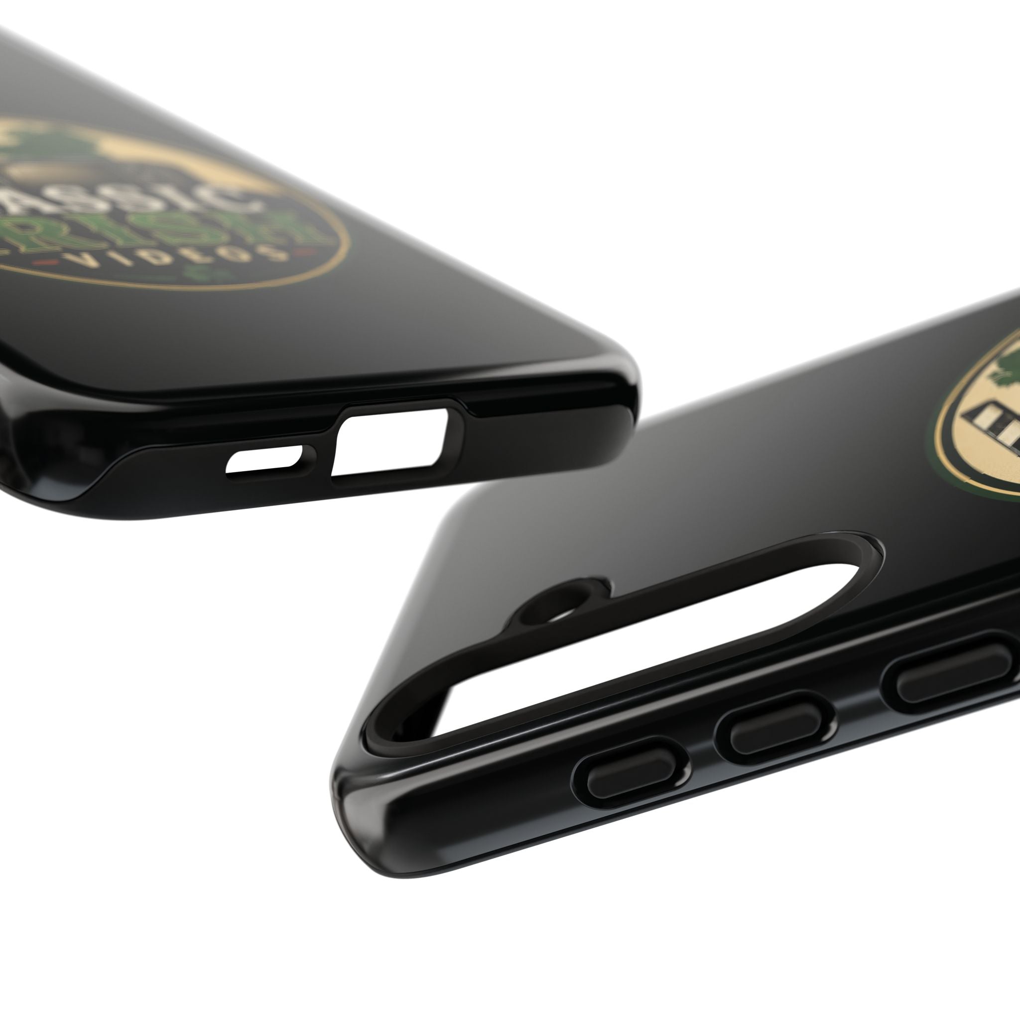 Classic Irish Videos Phone Case – Vintage Film Reel Irish Logo Protective Cover