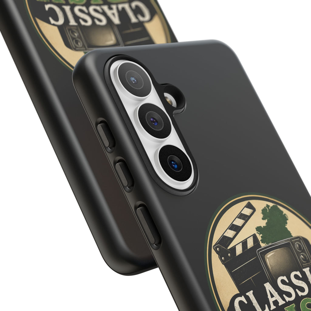 Classic Irish Videos Phone Case – Vintage Film Reel Irish Logo Protective Cover