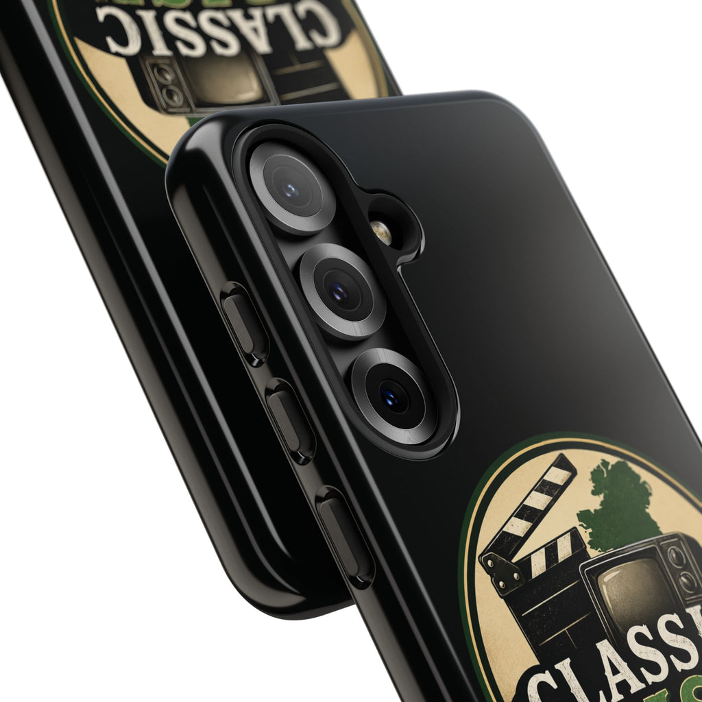 Classic Irish Videos Phone Case – Vintage Film Reel Irish Logo Protective Cover