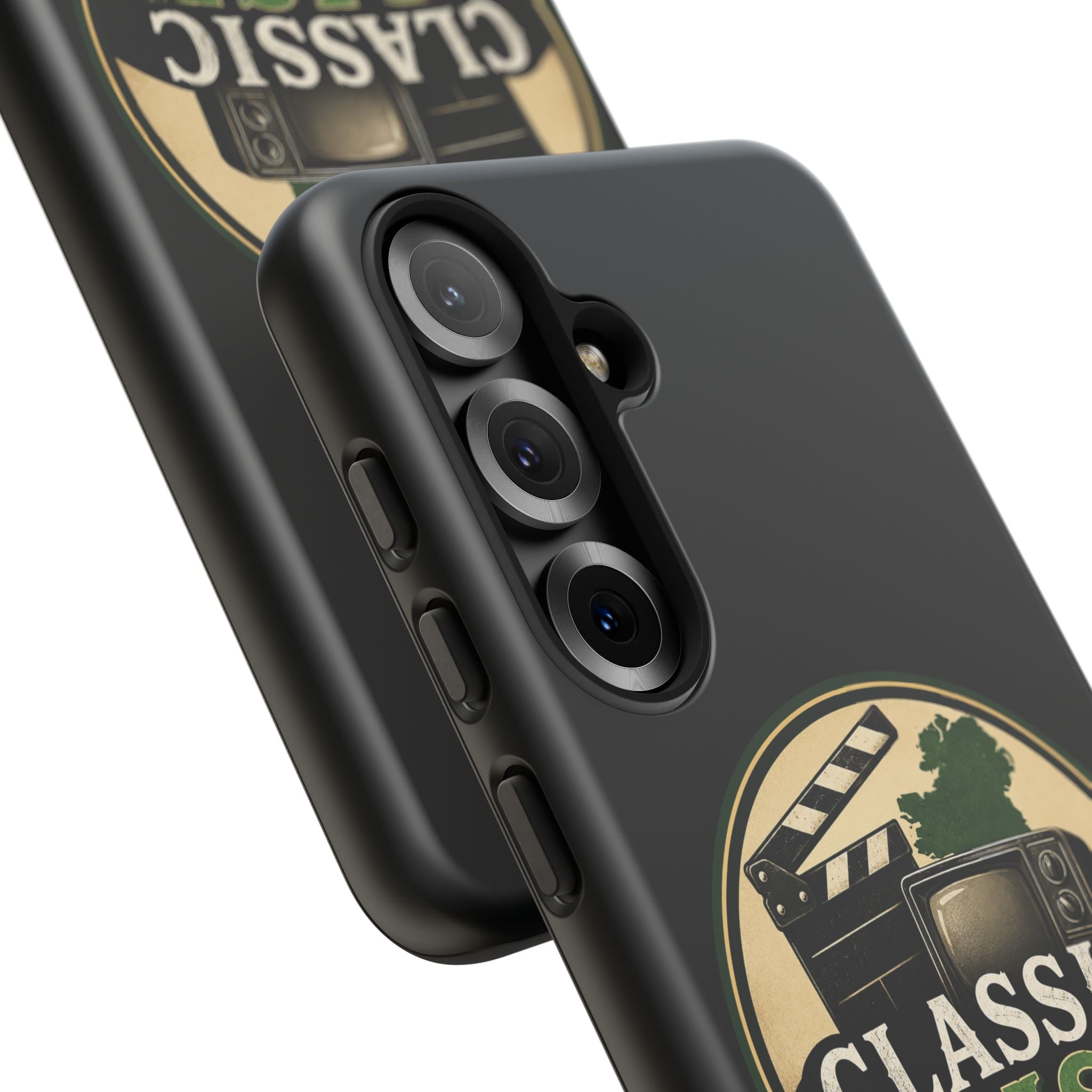 Classic Irish Videos Phone Case – Vintage Film Reel Irish Logo Protective Cover