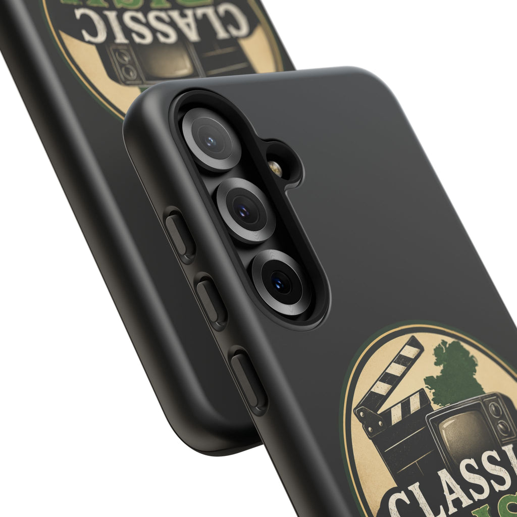 Classic Irish Videos Phone Case – Vintage Film Reel Irish Logo Protective Cover