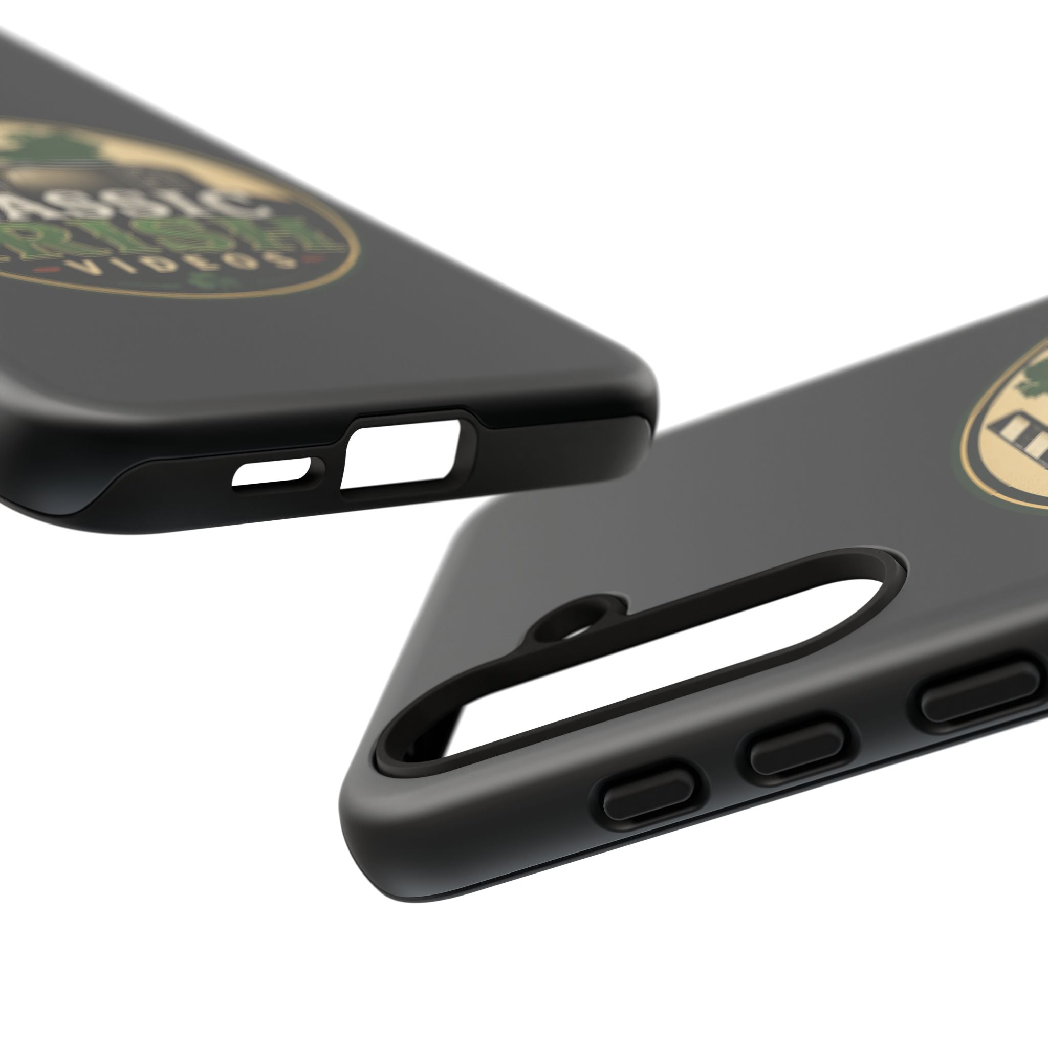 Classic Irish Videos Phone Case – Vintage Film Reel Irish Logo Protective Cover