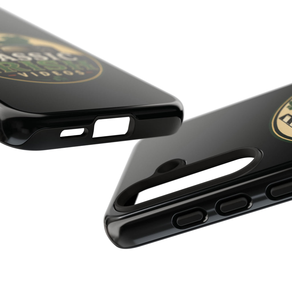 Classic Irish Videos Phone Case – Vintage Film Reel Irish Logo Protective Cover