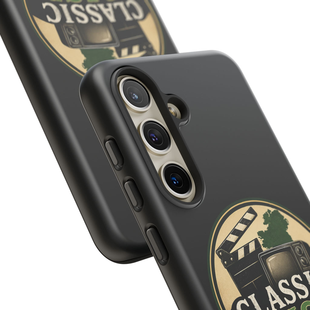 Classic Irish Videos Phone Case – Vintage Film Reel Irish Logo Protective Cover