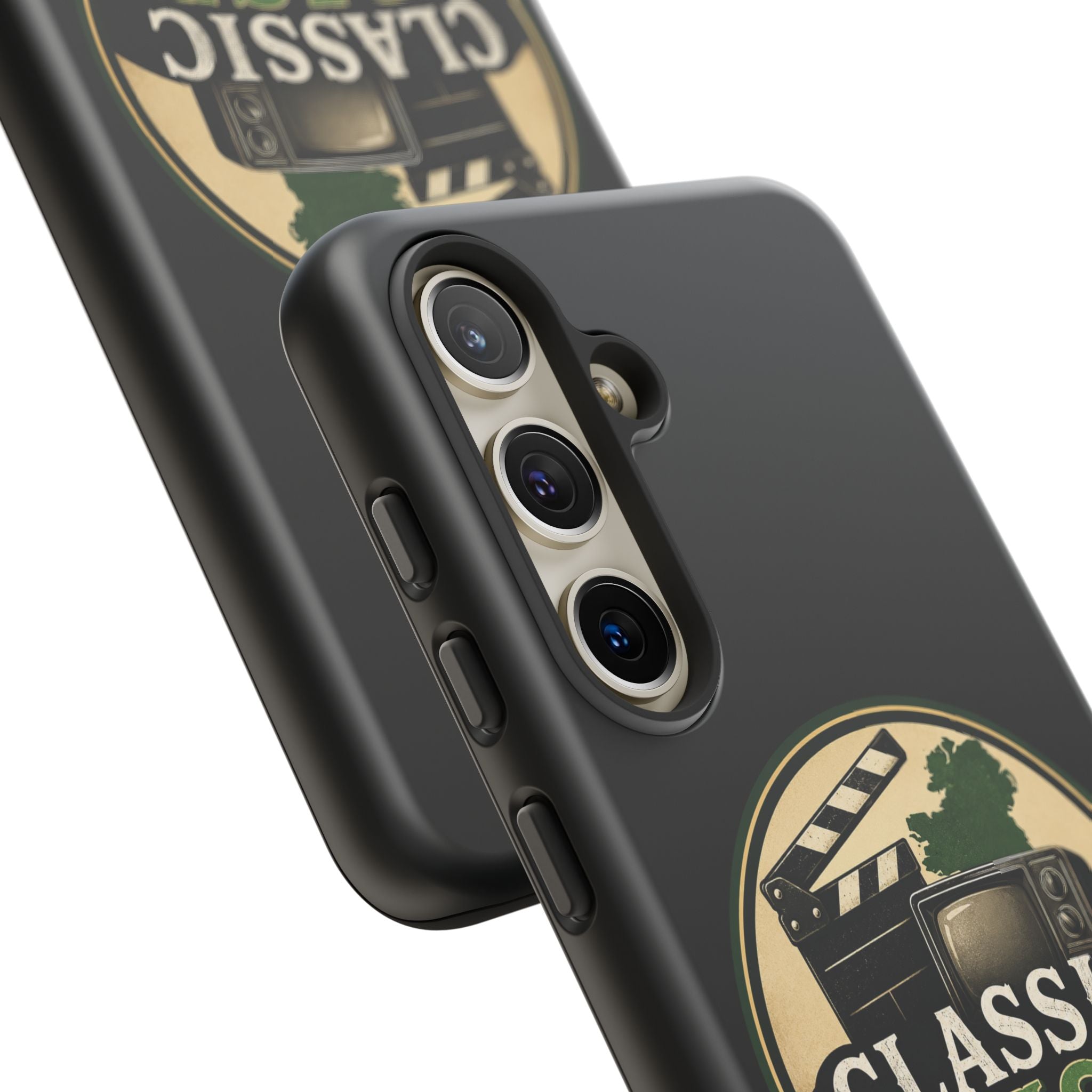 Classic Irish Videos Phone Case – Vintage Film Reel Irish Logo Protective Cover