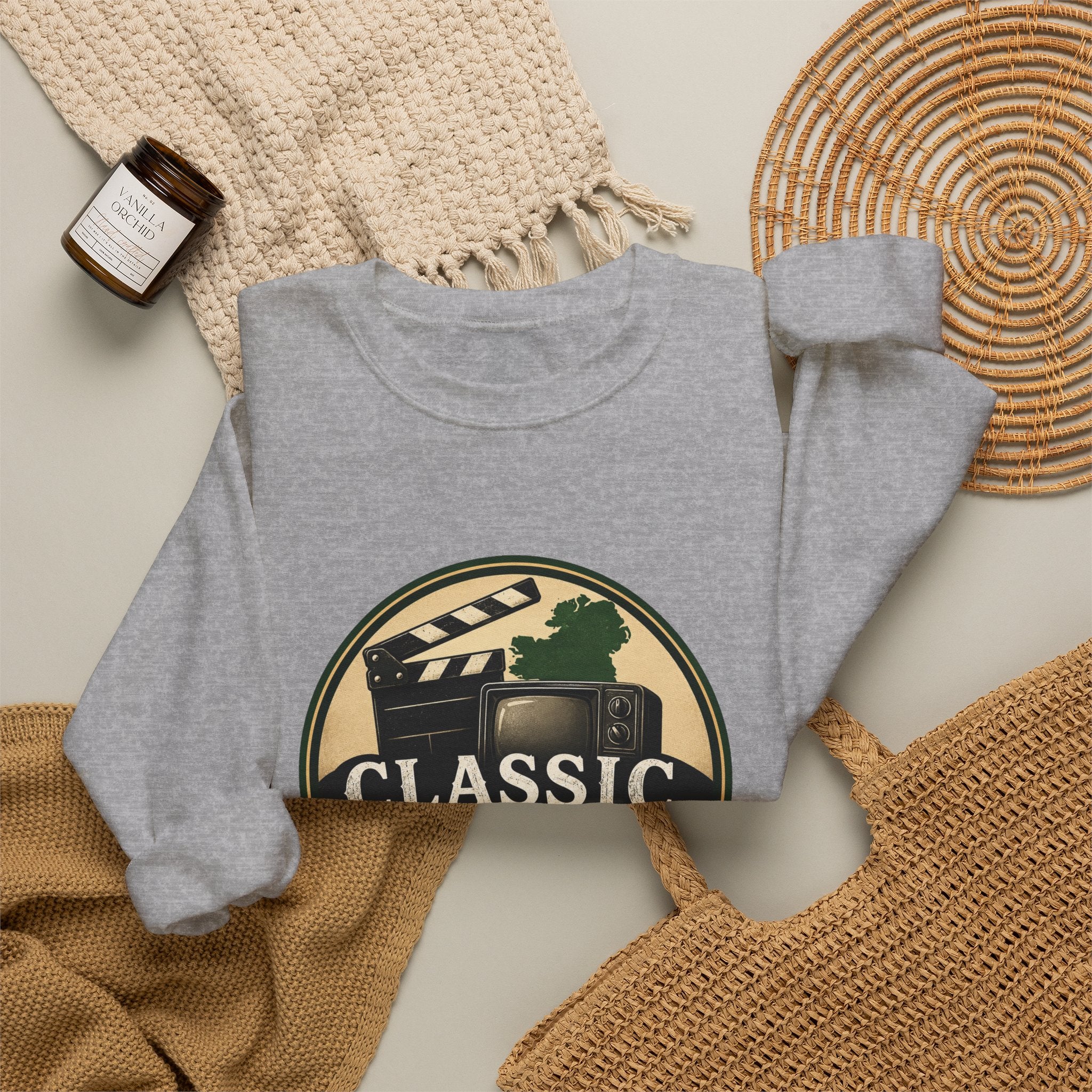 Classic Irish Videos Crewneck Sweatshirt