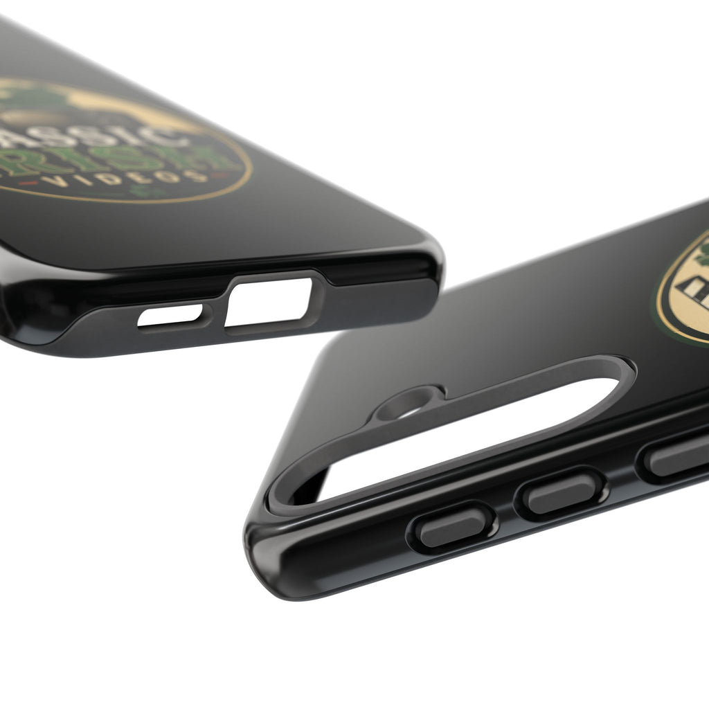Classic Irish Videos Phone Case – Vintage Film Reel Irish Logo Protective Cover