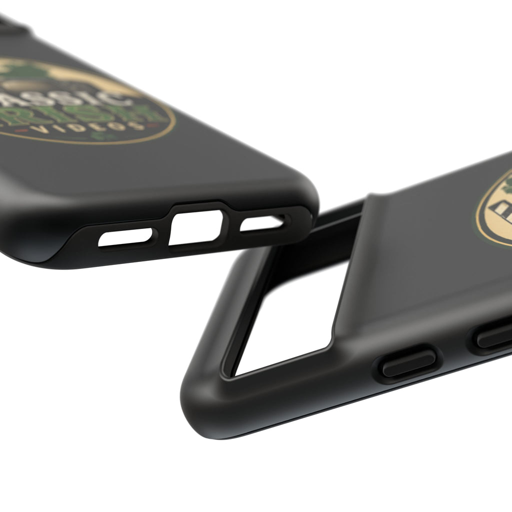 Classic Irish Videos Phone Case – Vintage Film Reel Irish Logo Protective Cover