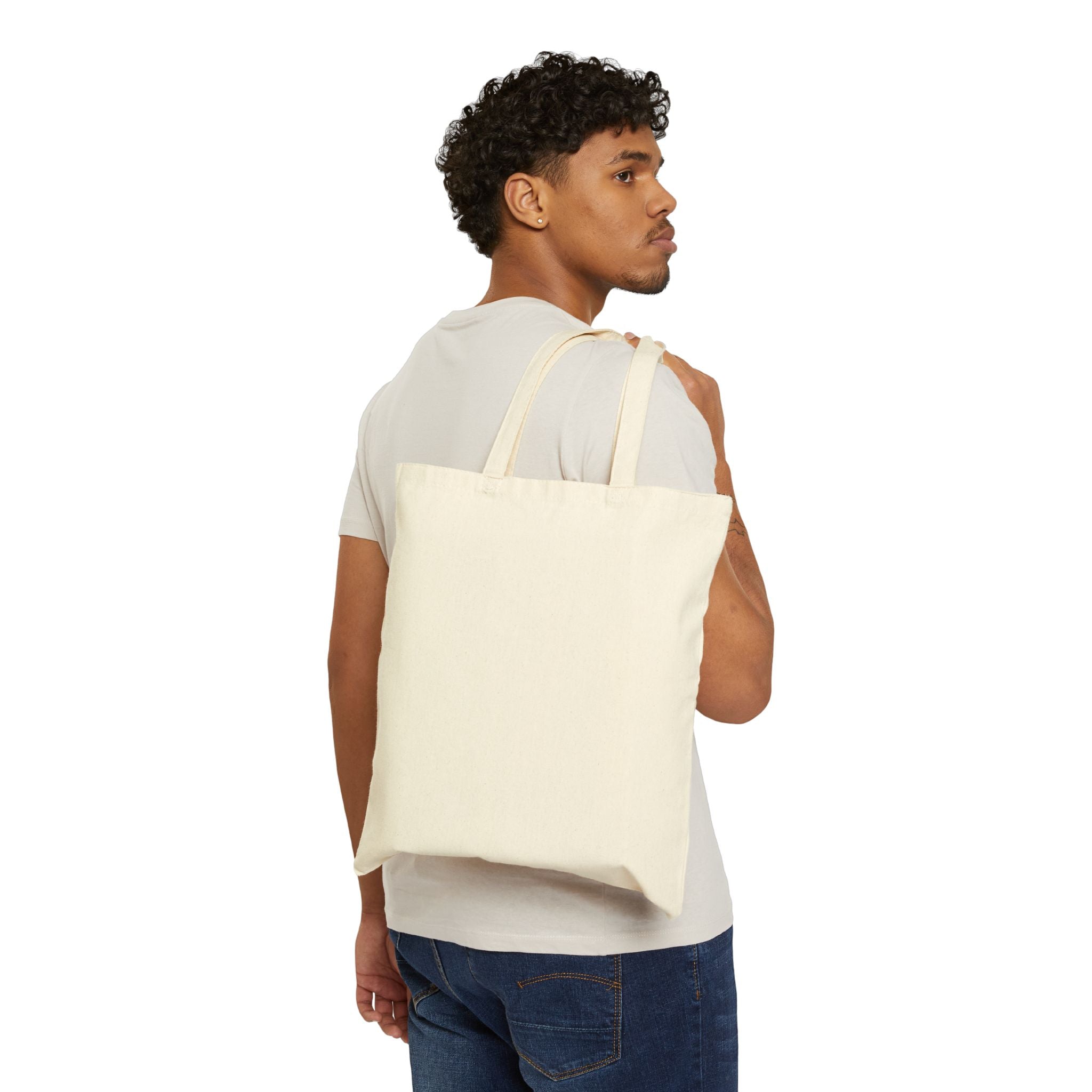 Classic Irish Videos Canvas Tote Bag — Vintage Film Logo Reusable Shopper