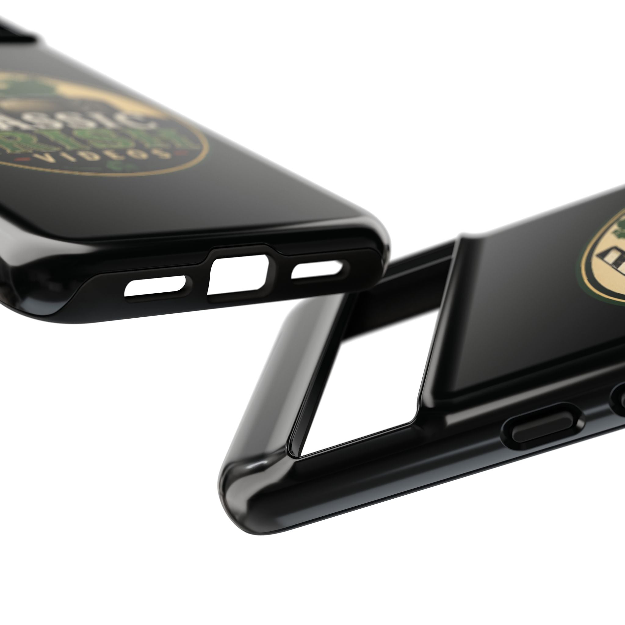 Classic Irish Videos Phone Case – Vintage Film Reel Irish Logo Protective Cover